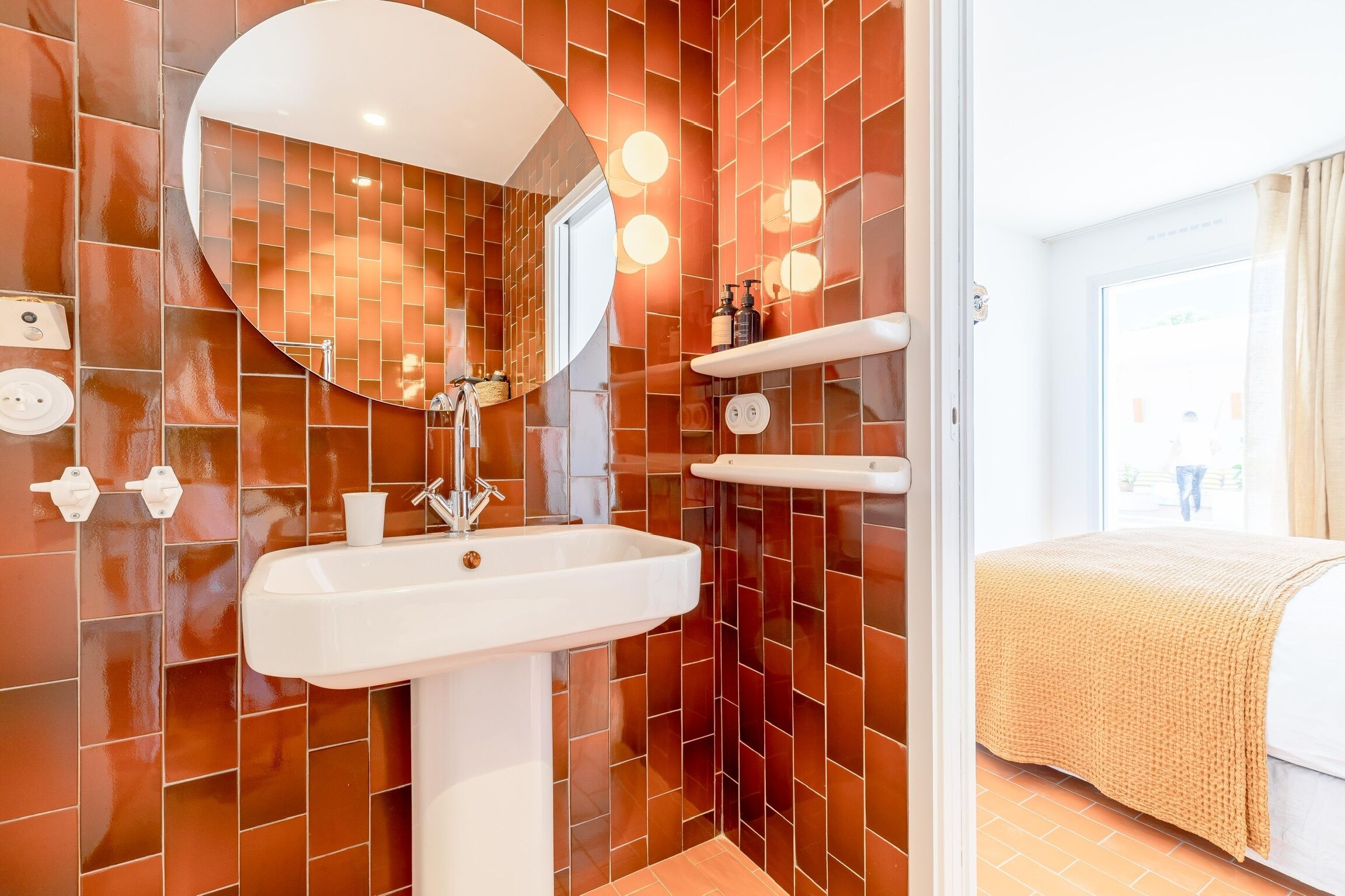 奢华别墅, 多张床, 露台 | 浴室