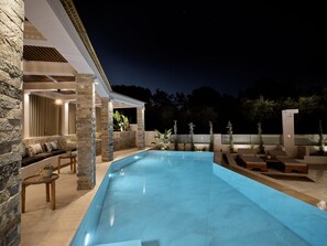 Outdoor pool - Aretia Villa, Design & Nature Escape with Pool (Zakynthos)