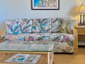 Living area - Bright Island-View Retreat 8 guests - COMBO 15th (Honolulu)