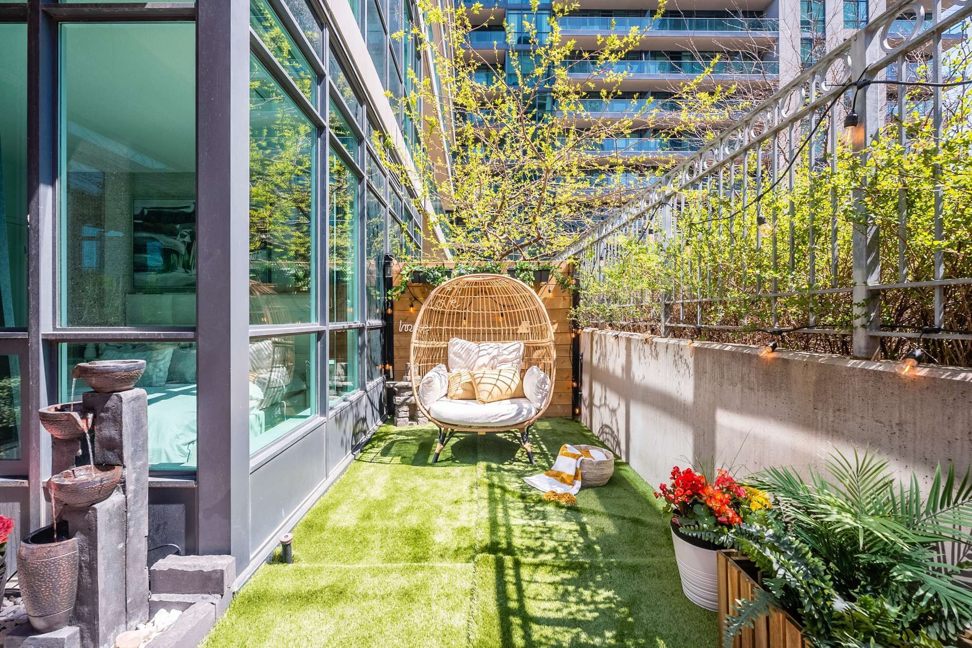 Terrain de l’hébergement 