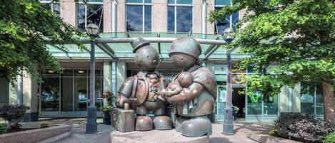 Details aan de buitenkant