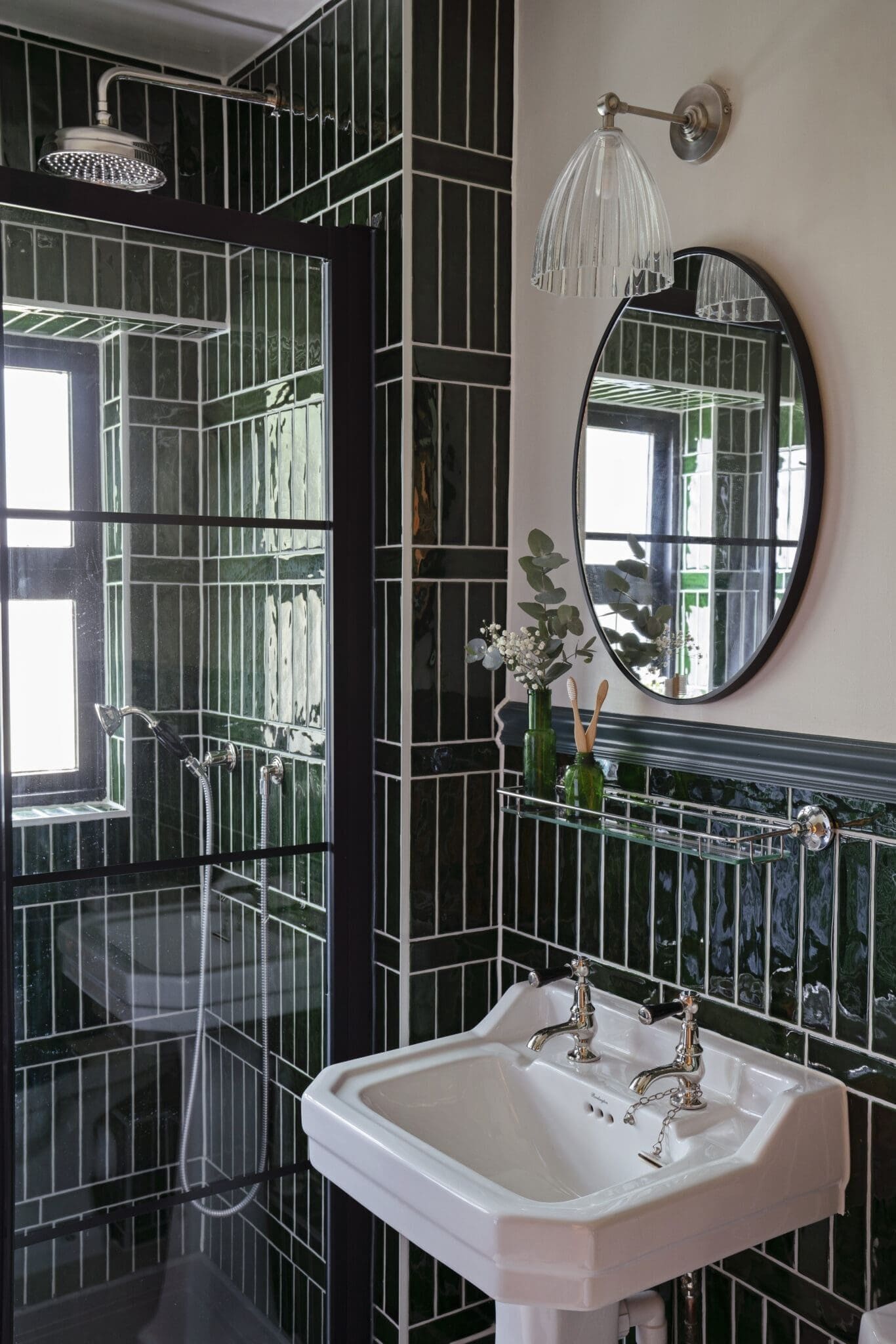 Hair dryer, towels, toilet paper