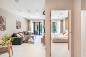 Apartment | Living room - Luxurious Apartment in Miedzyzdroje, SPA Zone (Międzyzdroje)