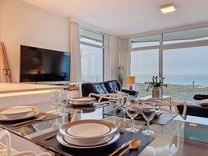 Dining - Flat Neptunus - Amazing seaview in De Panne (De Panne)