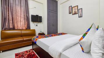 Deluxe Double Room, Balcony, City View