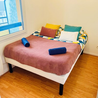 Charming T2 near Zenith and Toison d'or, quick access to downtown!