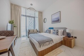 Departamento, balcón, vista a la ciudad | Tabla de planchar con plancha y wifi gratis 