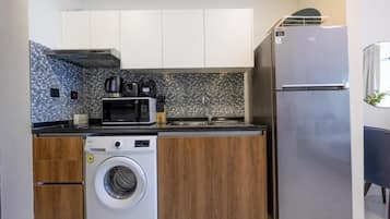 Huoneisto, parveke, kaupunkinäköala | Yksityinen keittiö