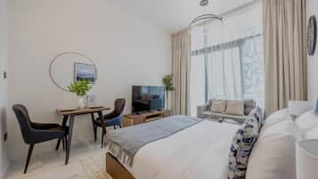 Apartment, Balcony, City View