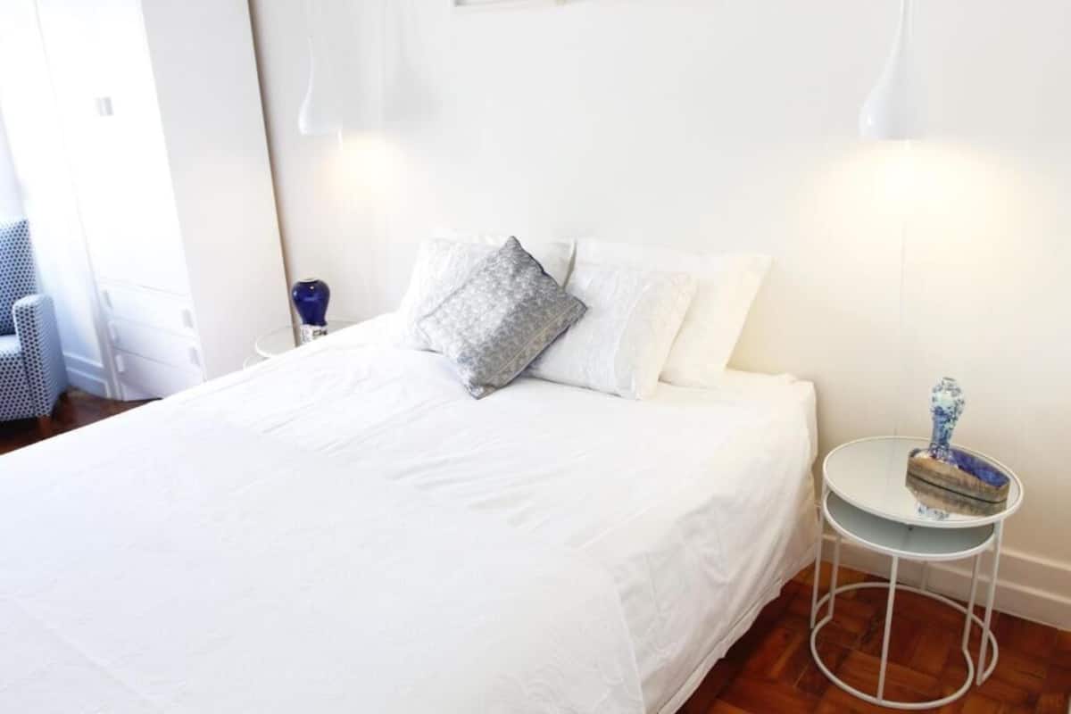 Habitación estándar doble, baño compartido, vistas a la ciudad | Wifi gratis