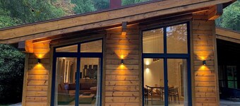 Private Sauna, Fireplace, Lake View. Your own retreat.