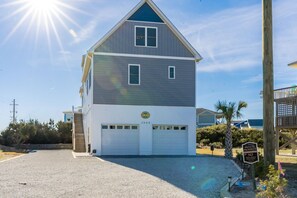 Exterior - Bitchin' Beach House - Killer Views from this 4 BR Home; Great Yard; Elevator; (N. Topsail Beach)