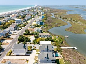 Exterior - Twin Shores - 6 BR, Heated Pool, Great Sound Views, Built in 2025 (Surf City)