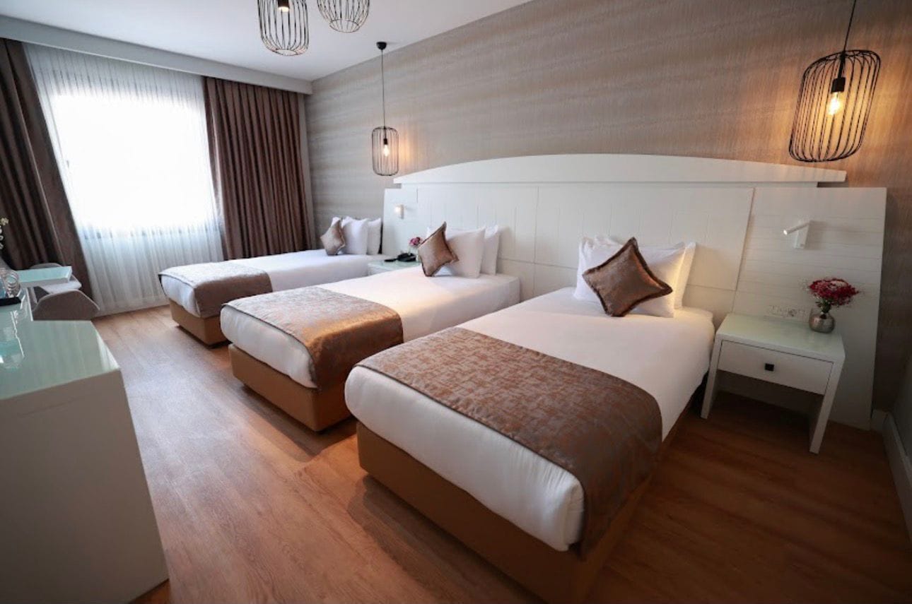 Standard Triple Room, City View | Desk, free WiFi