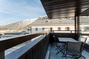 Outdoor dining - Pipon - Cocon 4pax | Central | Balcony | Mountain view (Chamonix-Mont-Blanc)
