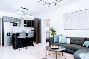 Apartment, 1 Bedroom, Accessible, Smoking | Dining room - Lovely 1 BDR Apartment at Embassy Gardens - Cantonment (Accra)