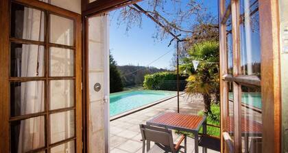 Le Caillou has a very large heated swimming pool