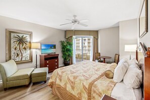 1 bedroom, free WiFi, bed sheets - Royale Palms 806H Studio Oceanview w/Pool (Myrtle Beach)
