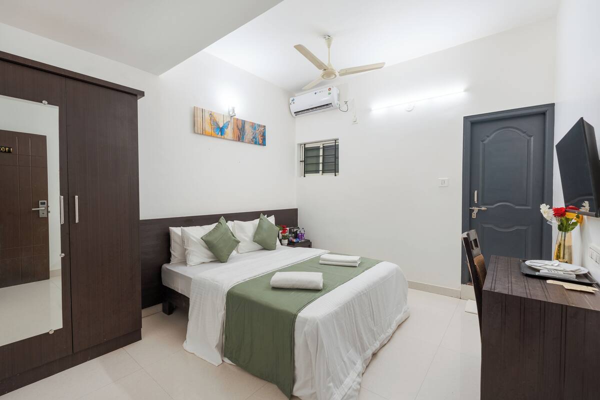 디럭스룸 | 다리미/다리미판, 무료 WiFi