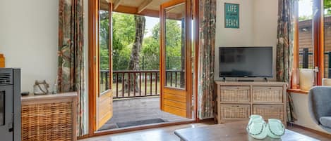 智能電視、壁爐