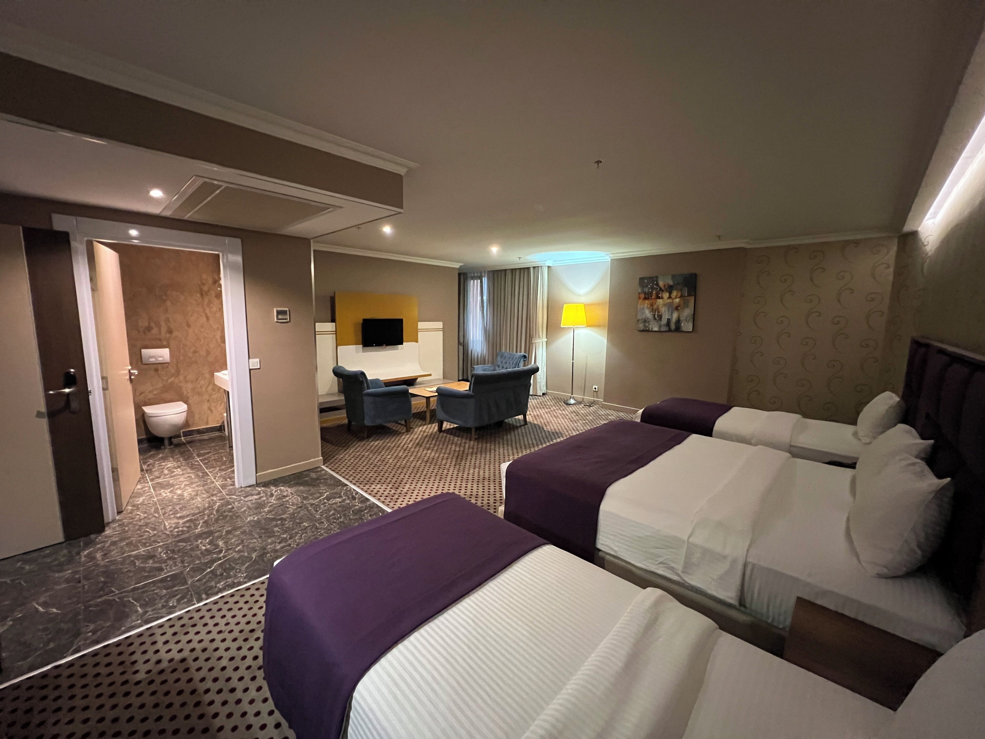 Executive Double Room, City View | Meja, ruang kerja komputer riba, Wi-fi percuma 