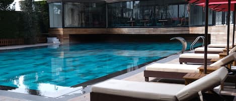 Seasonal outdoor pool