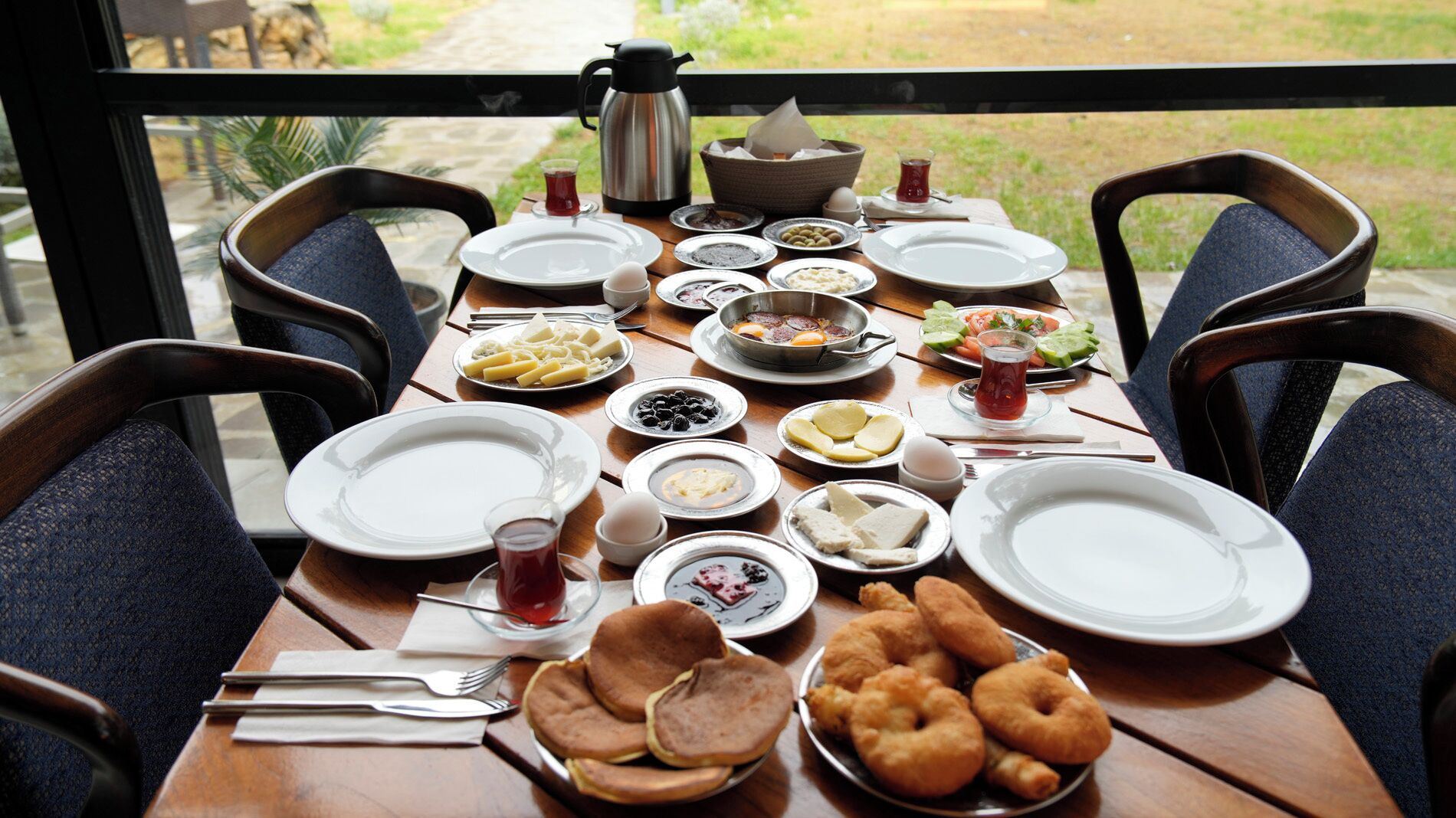 Ferdiglaget frokost er inkludert hver dag