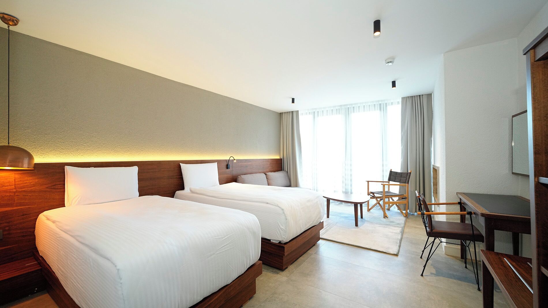 ห้องดีลักซ์ทวิน, ระเบียง, วิวภูเขา | มินิบาร ์, ห้องเก็บเสียง, เตารีด/โต๊ะรีดผ้า, Wi-Fi ฟรี