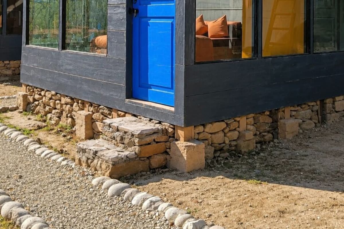 Cabane Deluxe, vue montagne