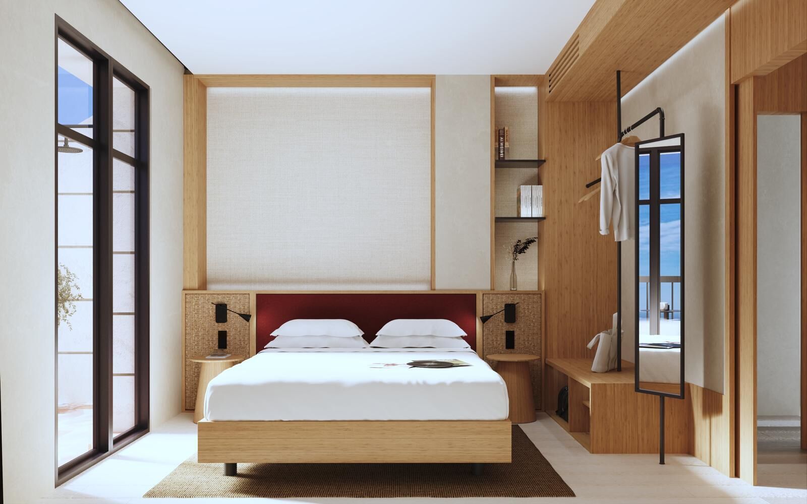In-room safe, laptop workspace, soundproofing, iron/ironing board