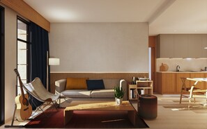 Studio | Living area - Ocean Drive Málaga Residences (Málaga)