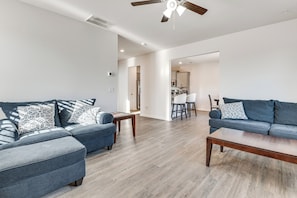 Apartment (3 Bedrooms) | Interior - Near Atl! Spacious Townhome w/ Patio & WFH Setup (Douglasville)