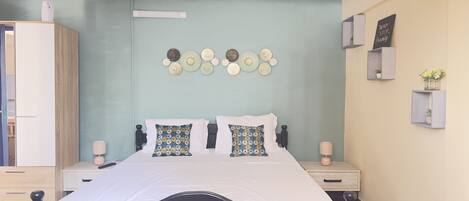 1 bedroom, iron/ironing board, free WiFi, bed sheets