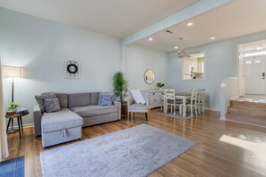 TV, fireplace - *New Listing for 2026!* 50 Henlopen Gardens (Lewes)