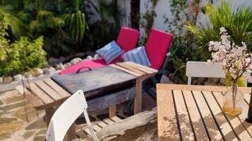 Room, 1 Bedroom, Private Pool, Pool View | Terrace/patio