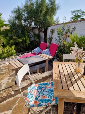 Room, 1 Bedroom, Private Pool, Pool View | Terrace/patio - Room-peaceful Private Garden Studio for (Cullar)