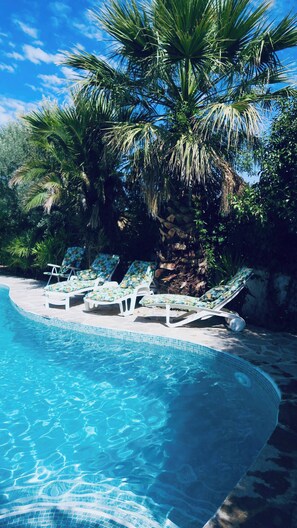 Room, 1 Bedroom, Private Pool, Pool View | Pool