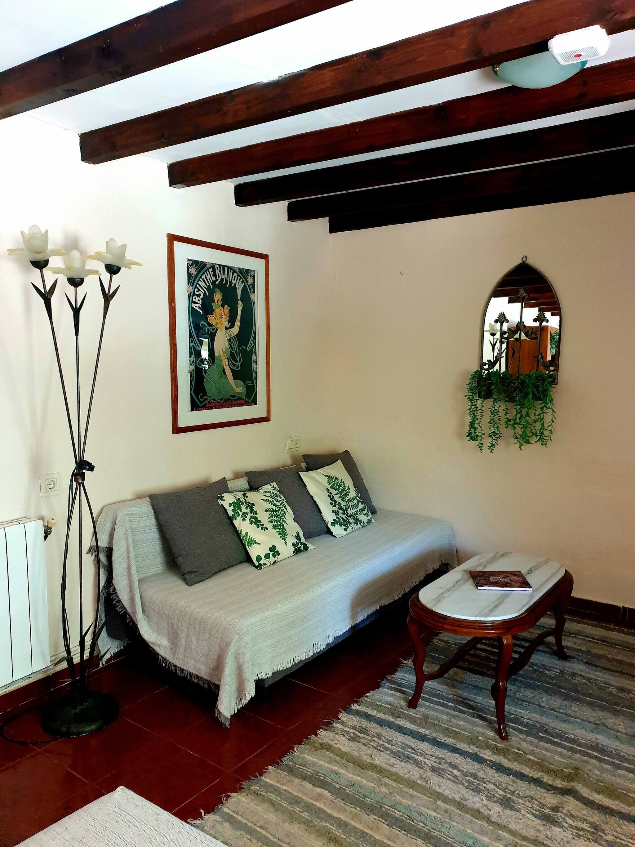 Habitació, 1 dormitori, accessible, vistes al jardí | Sala d'estar