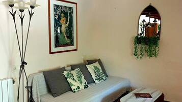 Habitació, 1 dormitori, accessible, vistes al jardí | Sala d'estar