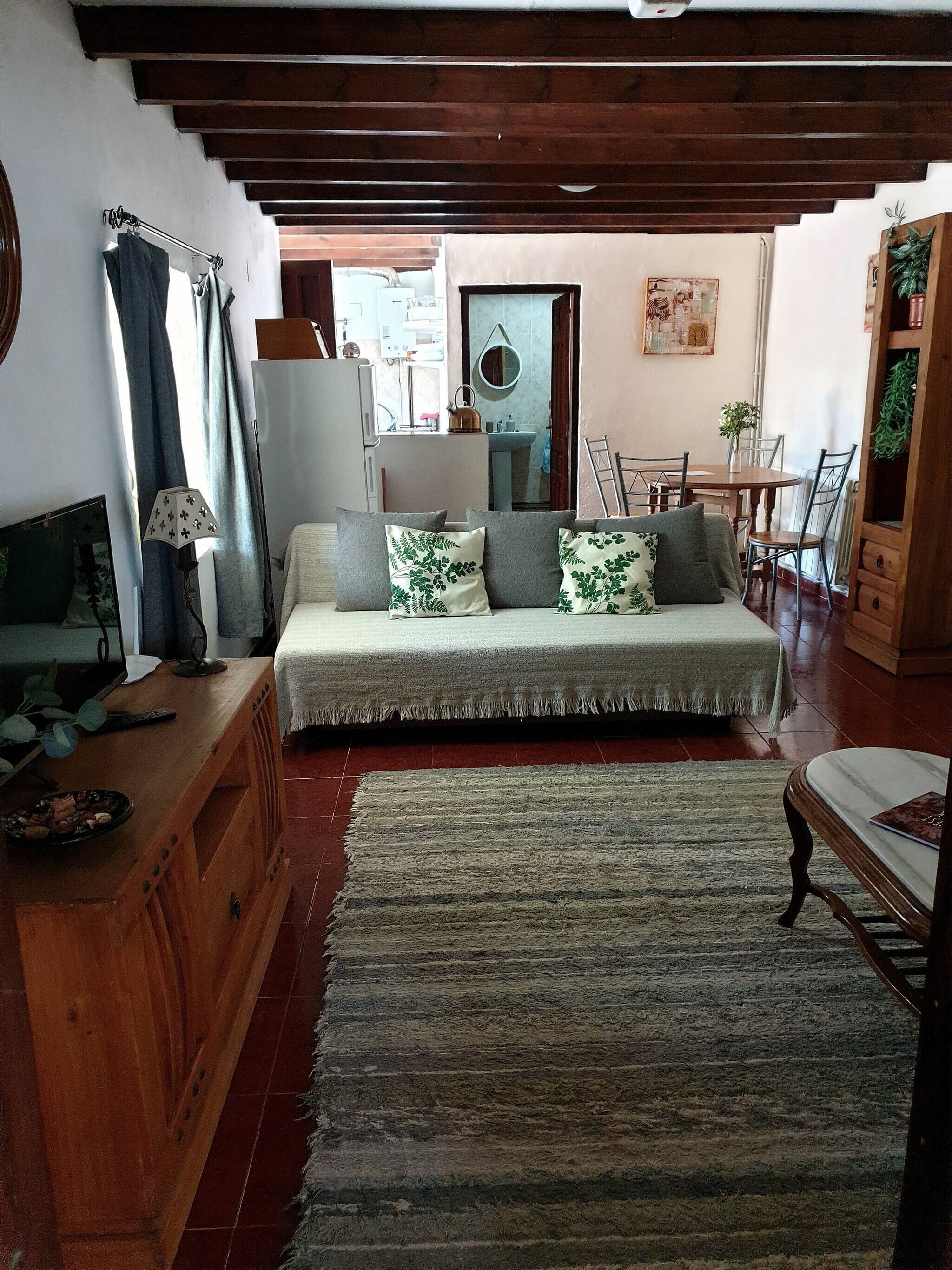 Habitació, 1 dormitori, accessible, vistes al jardí | Sala d'estar