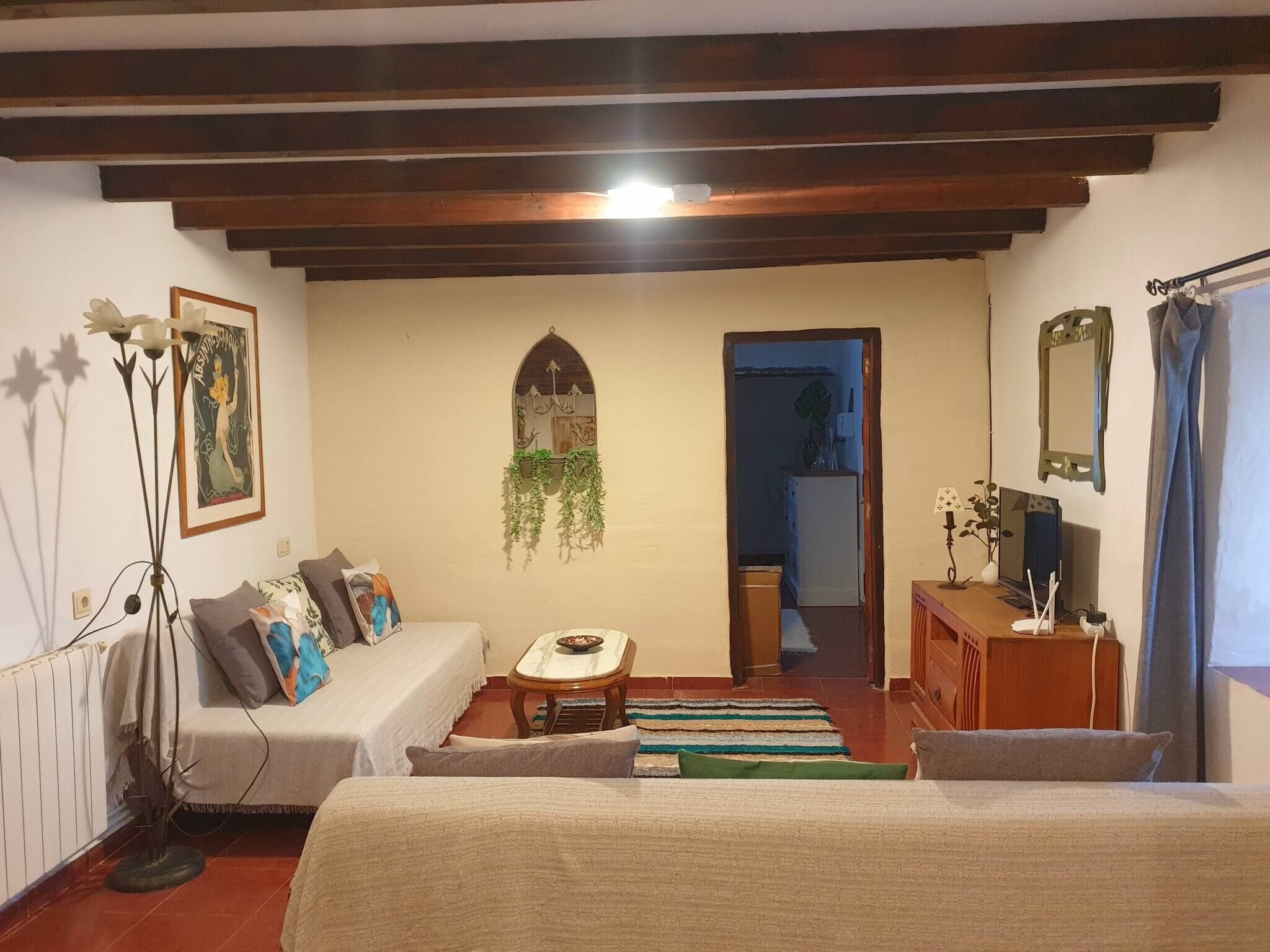 Habitación, 1 habitación, accesible para personas con discapacidad, vistas al jardín | Sala de estar