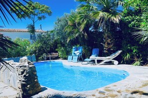 Outdoor pool - Room-peaceful Rural Andalusia Retreat wi (Cullar)