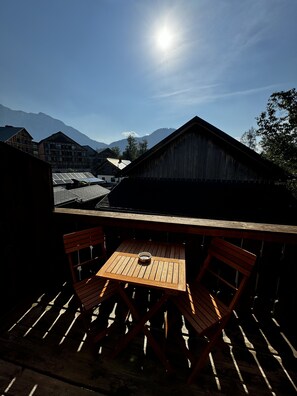 Comfort Condo, 1 Bedroom, Balcony, Mountain View | Balcony - Heli's Holiday Suites (Altaussee)