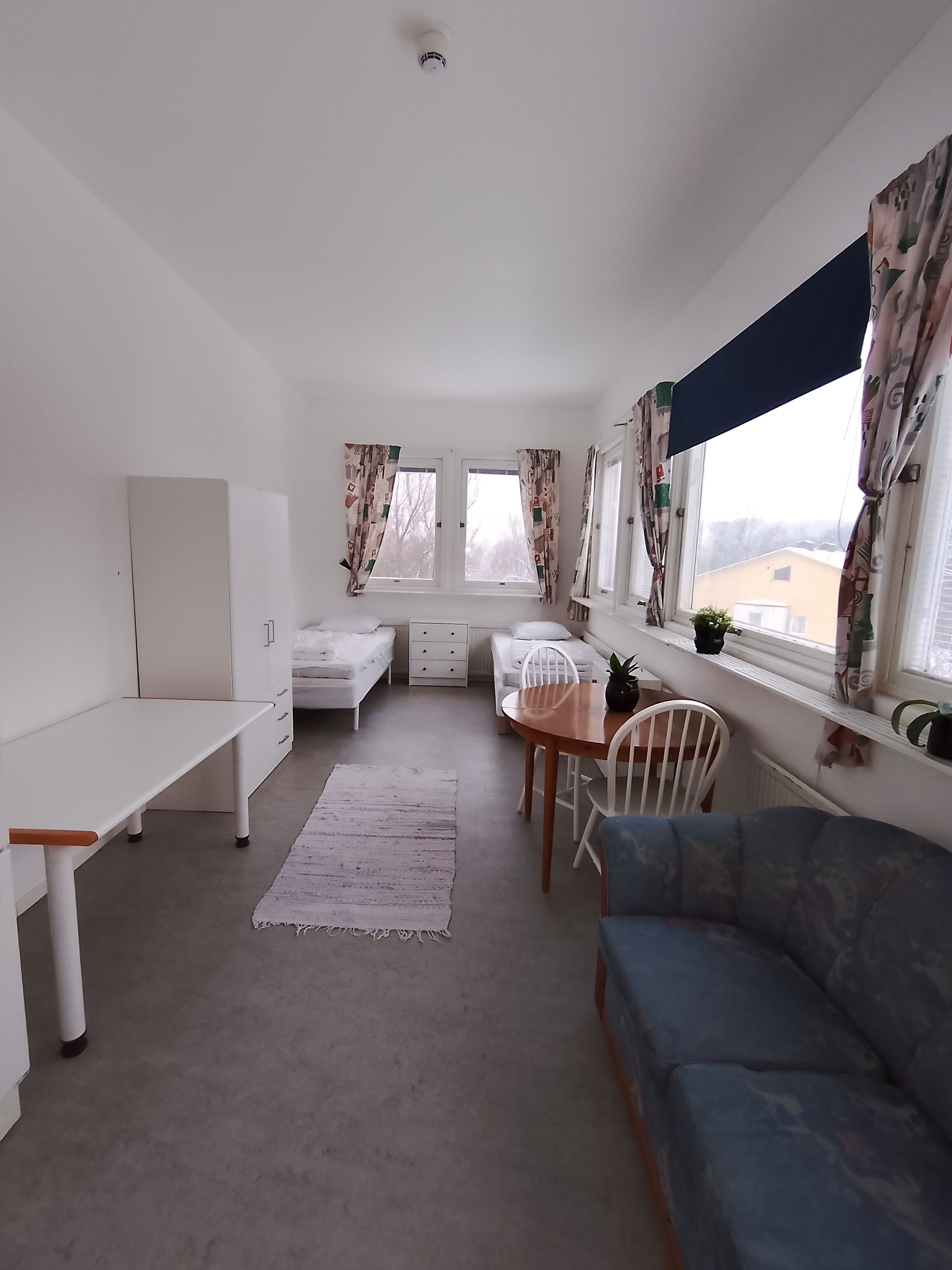 Classic tvåbäddsrum - utsikt mot parken | Mörkläggningsgardiner, gratis barnsängar och gratis wi-fi