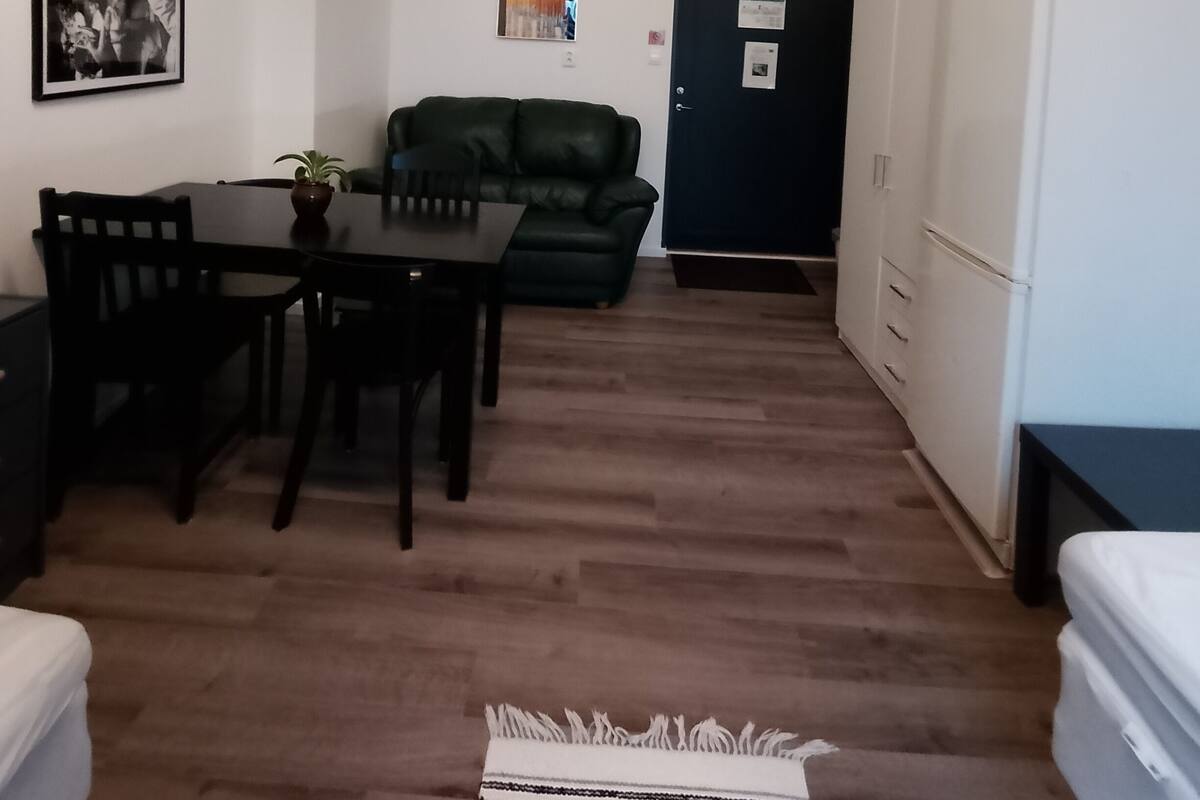 Classic dubbelrum eller tvåbäddsrum - utsikt mot parken | Mörkläggningsgardiner, gratis barnsängar och gratis wi-fi