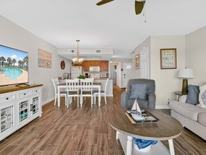 Condo, 3 Bedrooms | Living area - Kontiki Bayfront K304 3 Bedroom Condo (Rockport)