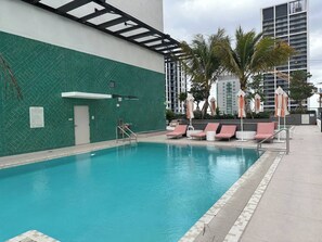 Pool - Sophisticated 2BR/2BA at Miami World Center (Miami)