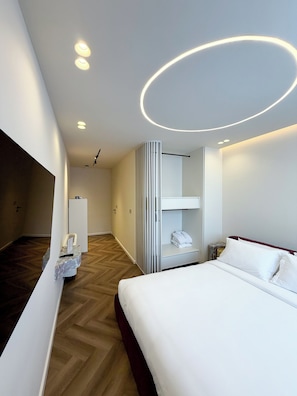 Suite 903 | Roupas de cama antialérgicas, frigobar, quartos à prova de som