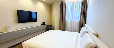 Literie hypoallergénique, minibar