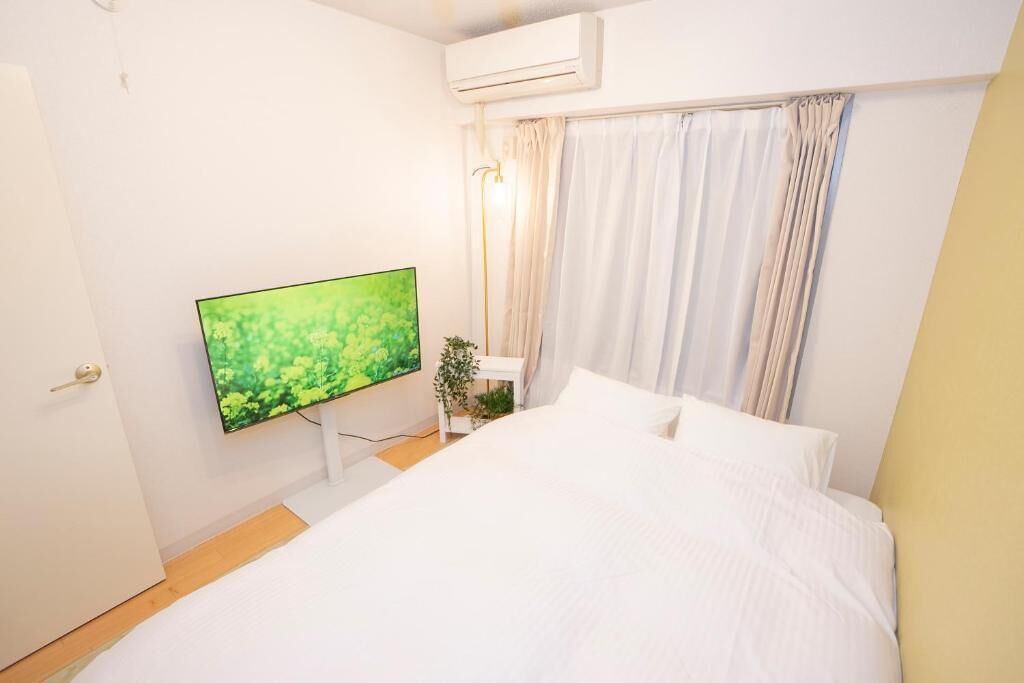 エコノミー 4 人部屋 バルコニー シティビュー | 遮光カーテン、アイロン / アイロ ン台、WiFi (無料)